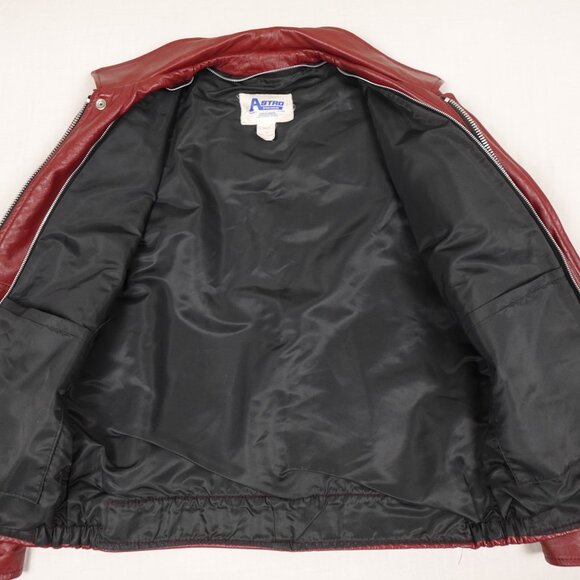 Vintage 1991 QUEEN'S UNIVERSITY Leather Varsity Jacket Men's 38 Made in Canada - Picture 11 of 13